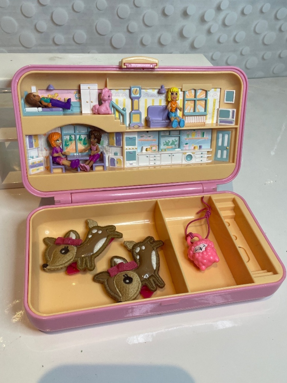 Vintage Polly Pocket Bluebird Mattel Pretty Hair Playset